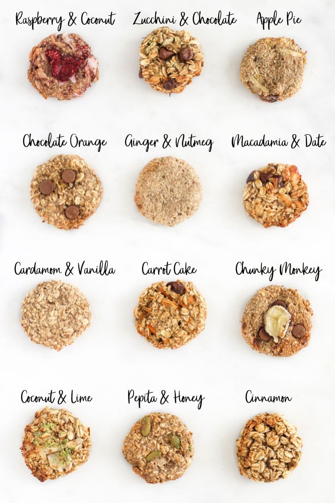 12 Different Banana Oatmeal Cookie Variations