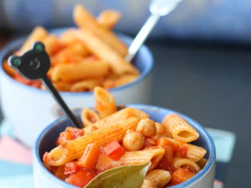 chickpea pasta baby