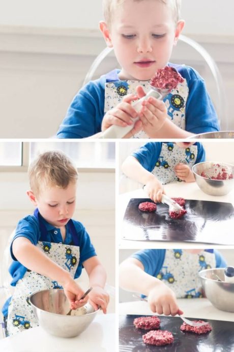 Raspberry Banana Cookies (no refined sugar and only 4 ingredients)
