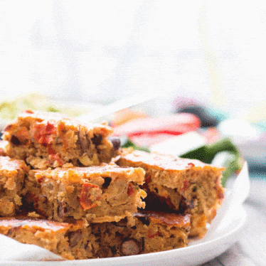 Mexican lentil bake. Packed with veggies. High protein, finger food. Great for BLW (baby led weaning) and great for the lunch box.