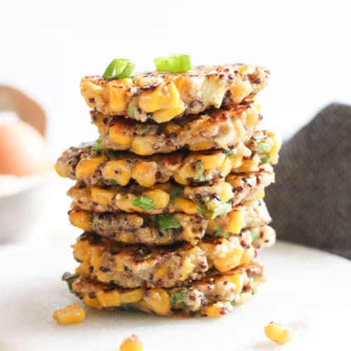 sweetcorn fritters baby led weaning