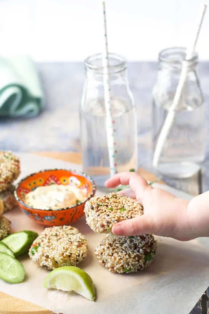 These tuna quinoa cakes are great as part of a main meal or can be popped into the lunch box the next day. Freezer friendly. Gluten Free. Dairy Free. 
