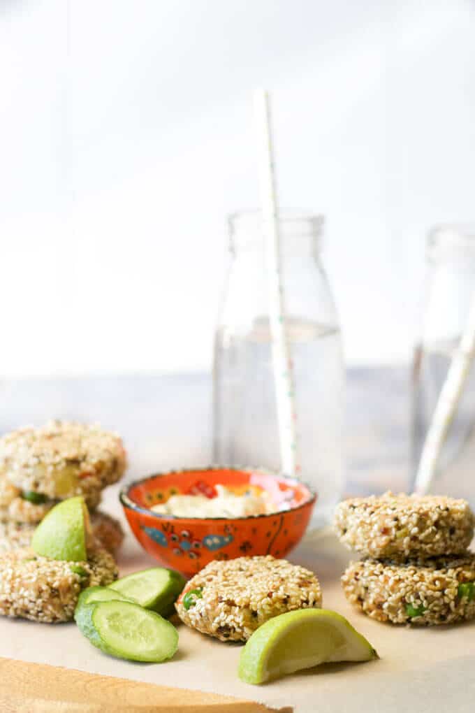 These tuna quinoa cakes are great as part of a main meal or can be popped into the lunch box the next day. Freezer friendly. Gluten Free. Dairy Free. 