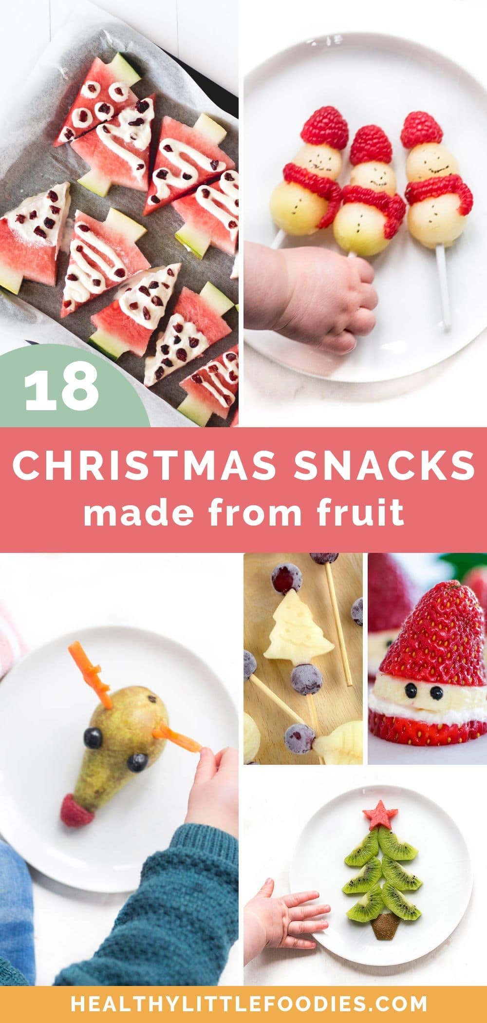 18 Healthy Christmas Snacks for Kids - Healthy Litttle Foodies