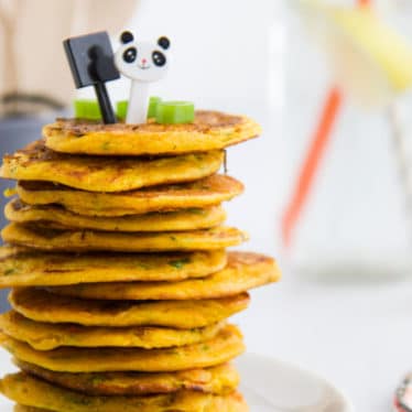 Stack of Chickpea Pancakes