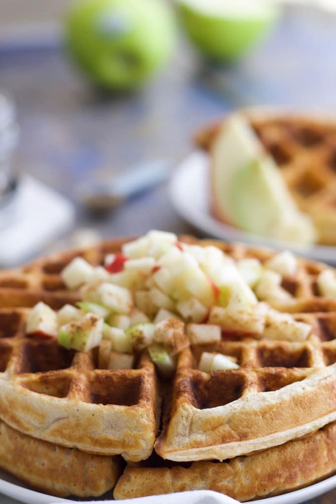 Apple Waffles - Healthy Little Foodies