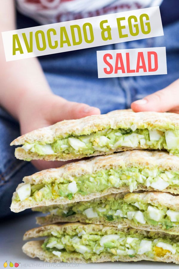 Avocado Egg Salad - Healthy Little Foodies