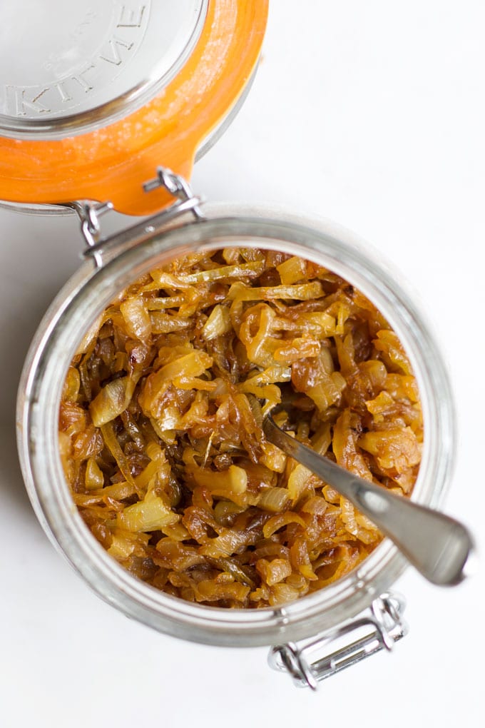 Caramelised Onions in Glass Jar