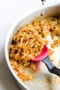 Caramelised Onions in Pan