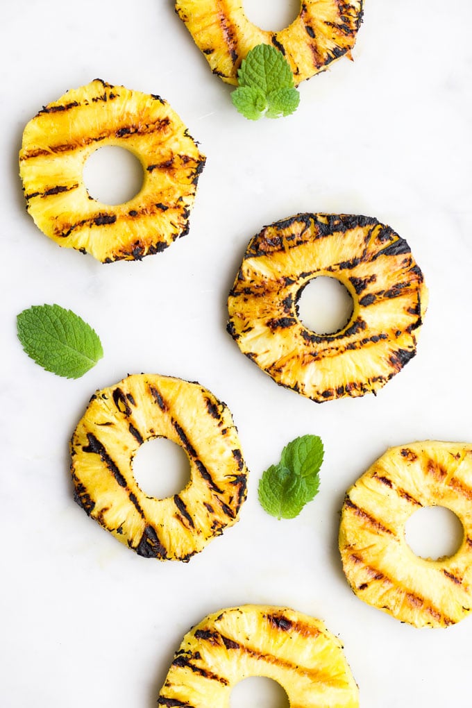 Grilled Pineapple Rings