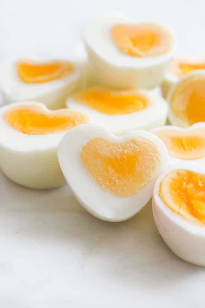Heat Shaped Eggs