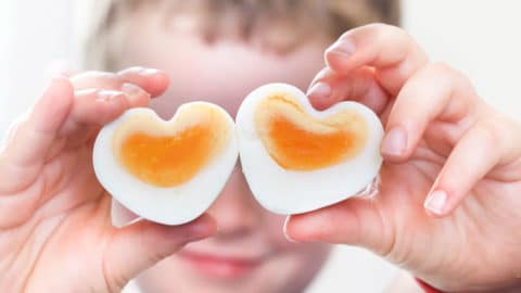 Heart Shaped Eggs - Healthy Little Foodies