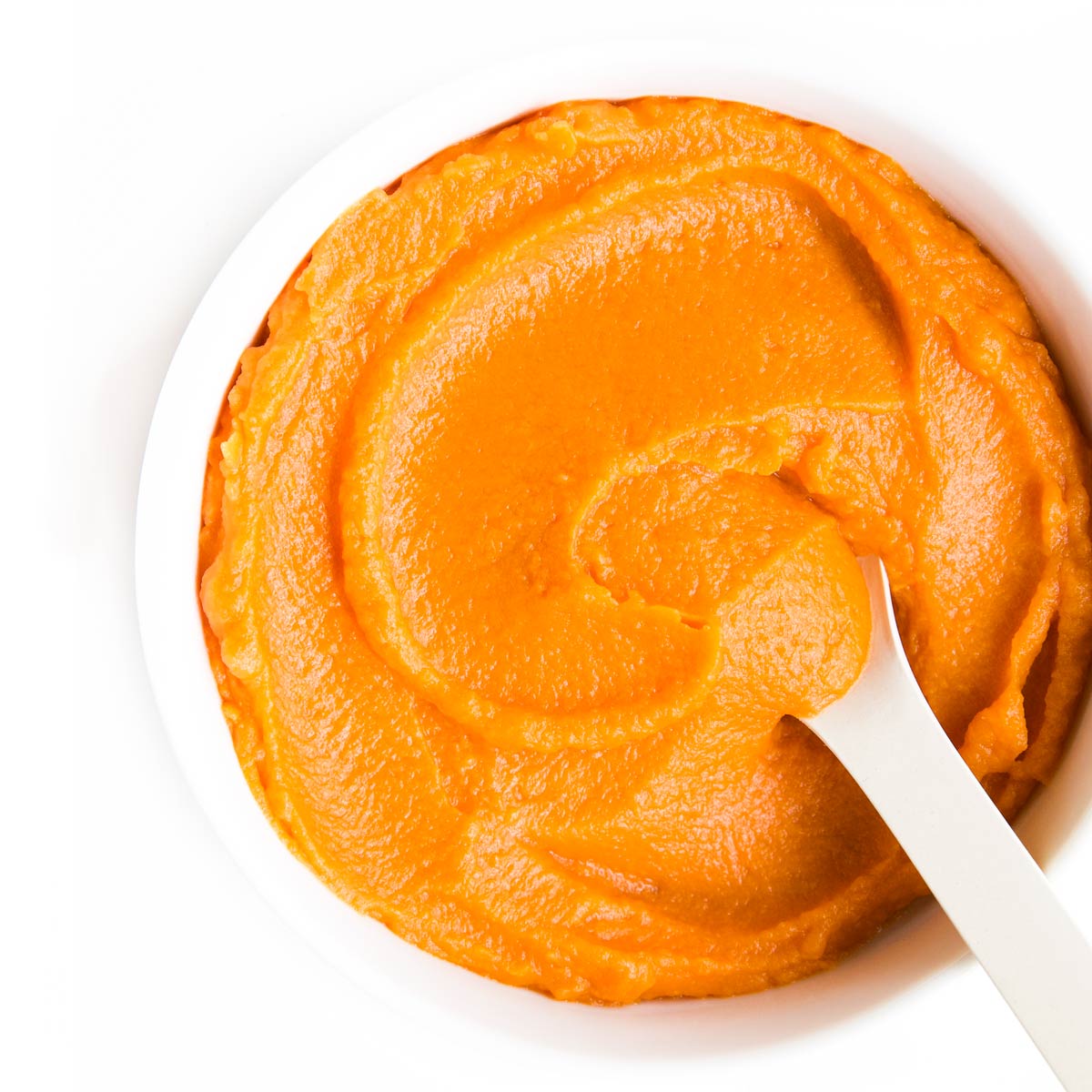 Sweet Potato Puree  infant, purée, sweet potato, mashed potato