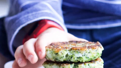 Broccoli Fritters Healthy Little Foodies