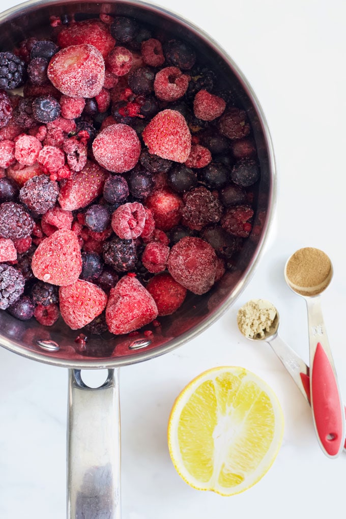 Ingredients to Make Fruit Compote