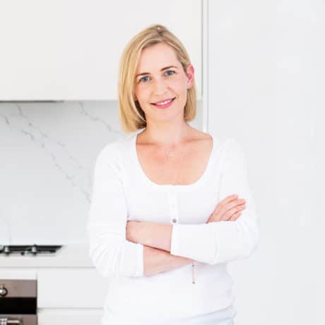 Amy Whiteford Standing in Kitchen