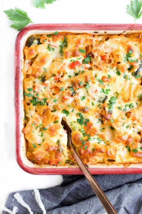 Chicken Pasta Bake - Healthy Little Foodies