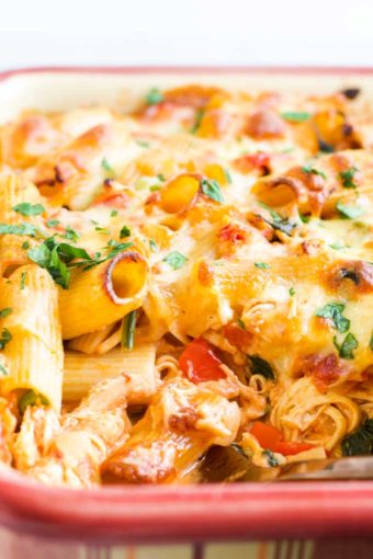 Chicken Pasta Bake - Healthy Little Foodies