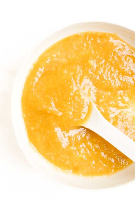 Peach Puree - Healthy Little Foodies
