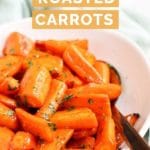 Honey roasted Carrots Pin 1