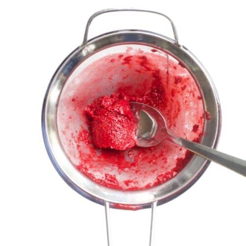 Raspberry Puree - Healthy Little Foodies