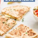 Apple and Cheese Quesadillas Short Pin