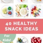 Healthy Snack Ideas Long Pin