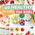 40 healthy Snacks for Kids Pin 3