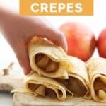 Apple Crepe Pinterest Pin