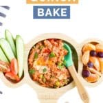 Chicken Quinoa Bake Pinterest Pin Short