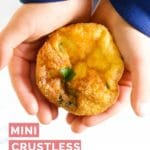 Mini Crustless Quiche Pinterest Pin