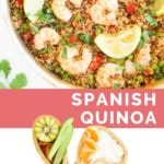 Spanish Quinoa Long Pinterest Pin