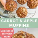 Carrot Muffins Long PIn