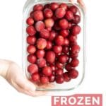 Frozen Grape Pinterest Pin 2