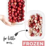 Frozen Grapes Pinterrest Pin 1