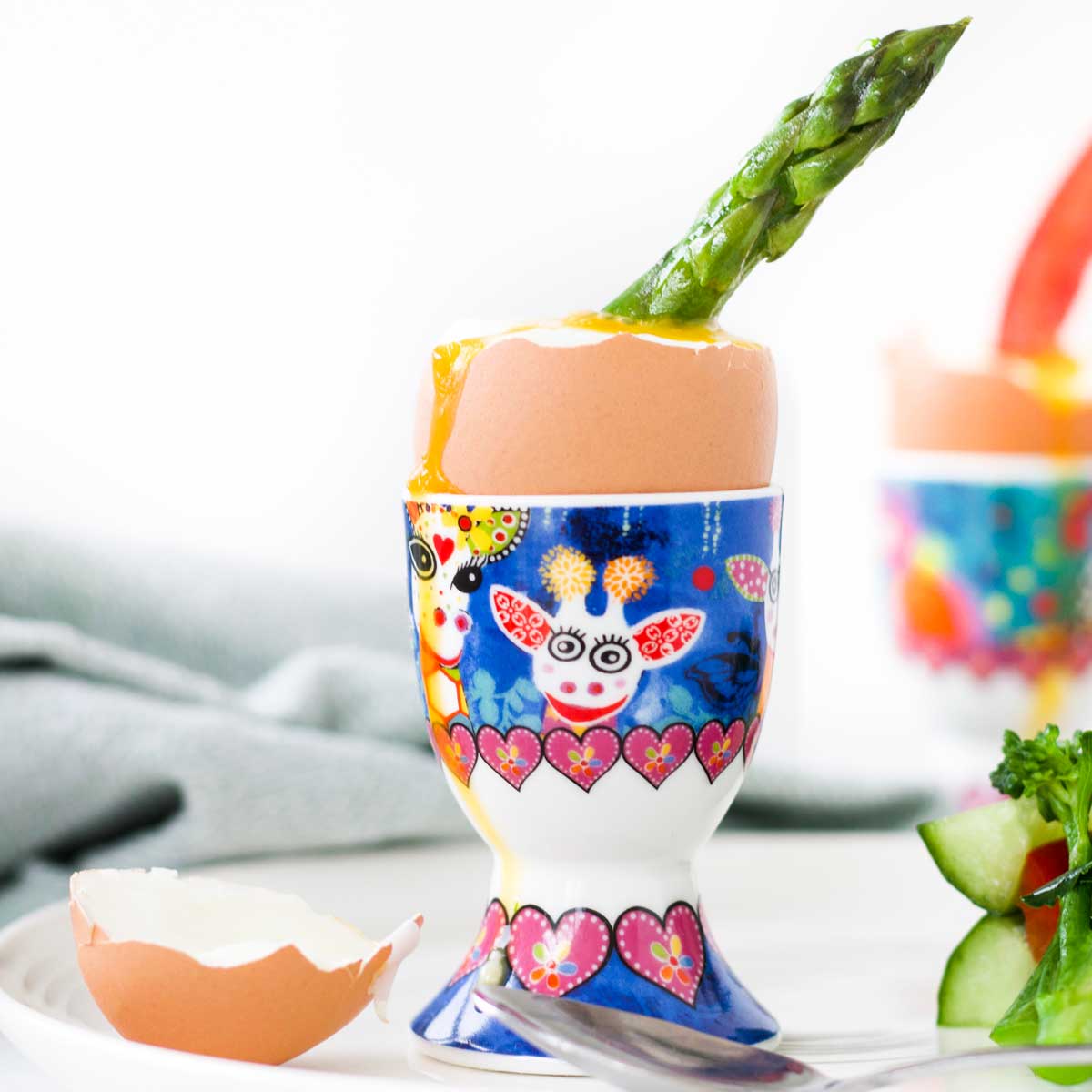 Perfect Soft Boiled Eggs with Soldiers! - Christina's Cucina