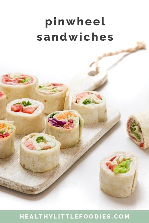 Pinwheel Sandwiches Pinterest Pin