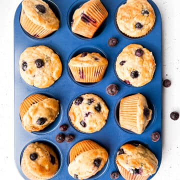 Blueberry Yogurt Muffins