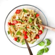 Pasta Salad in Bowl.