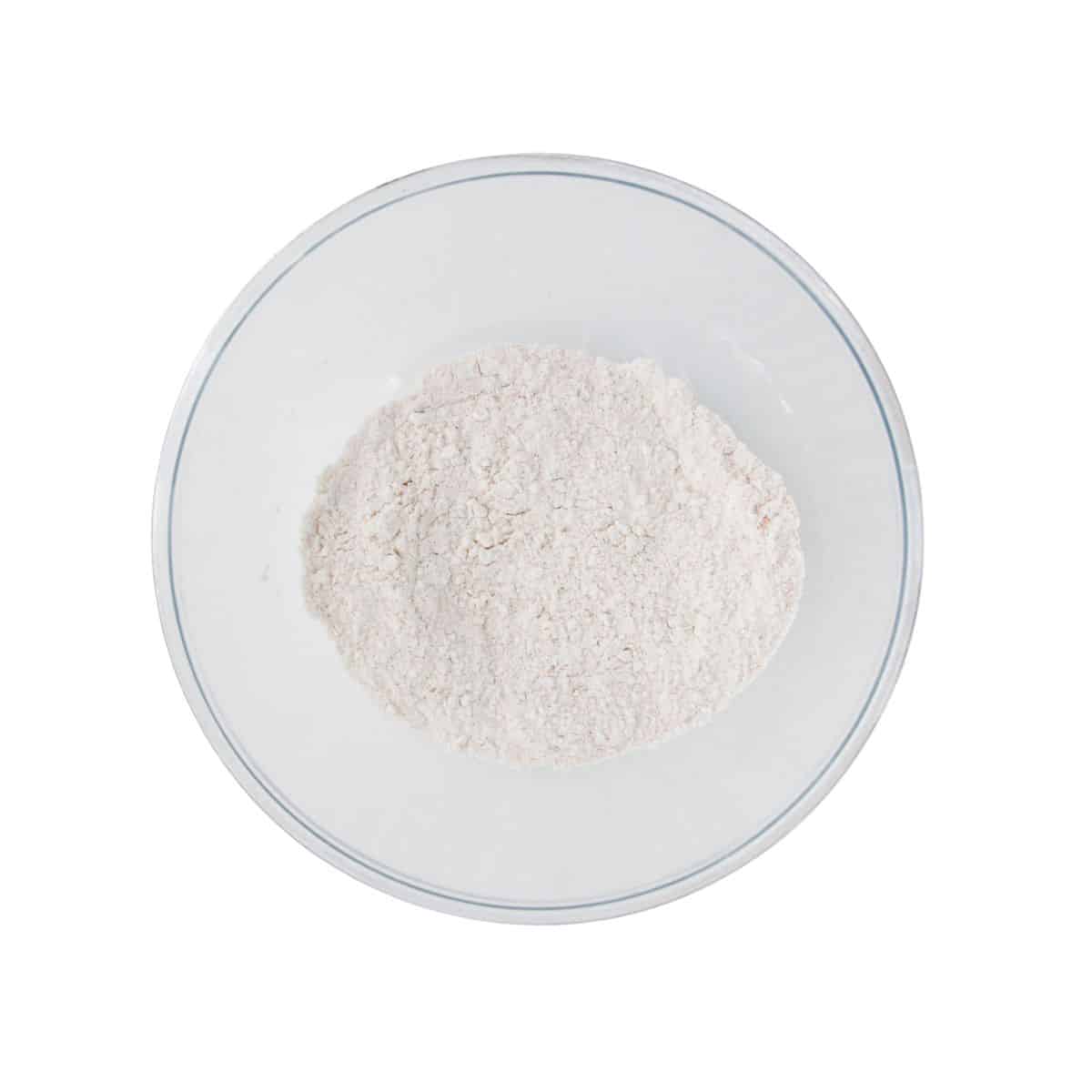Dry Ingredients in Mixing Bowl.